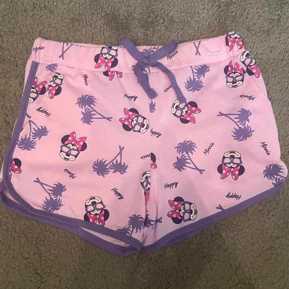 Minnie Mouse Cotton Sorts Size 6/6x
